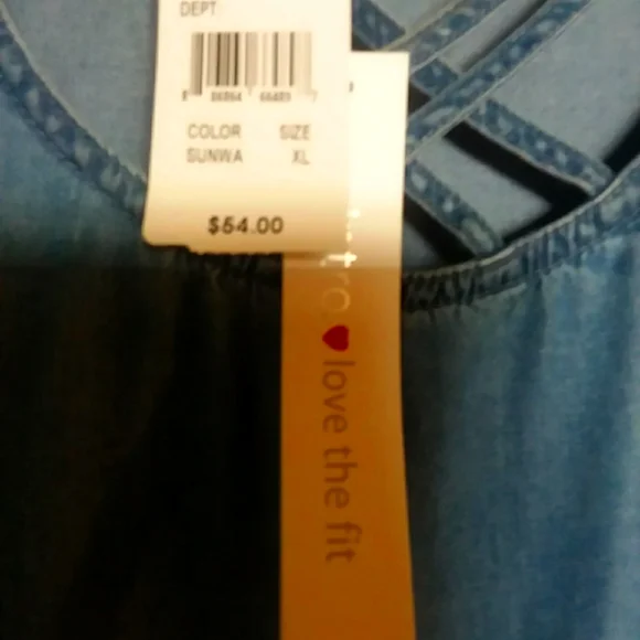 INTRO.LOVE THE FIT Brand new shift type dress. Size Xlarge. - Picture 3 of 5